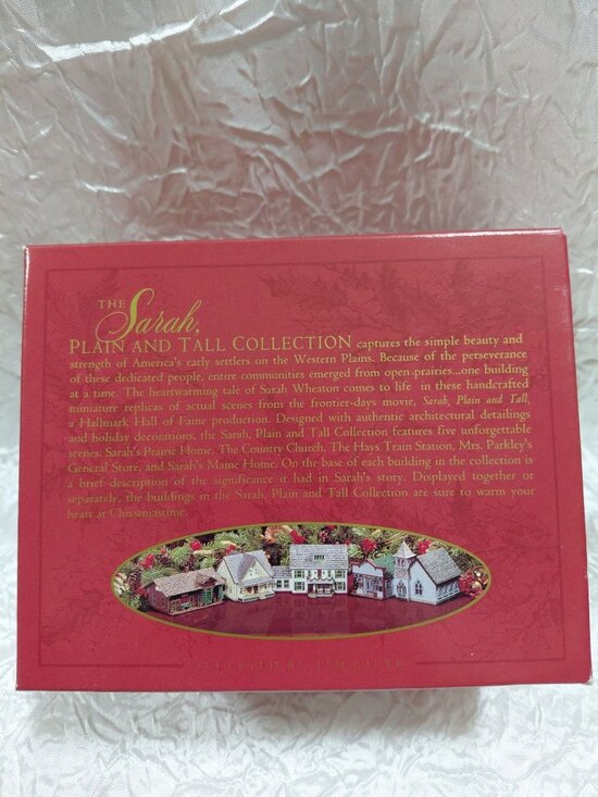 Vtg NOB Mrs. Parkleys General Store Figurine Sarah Plain & Tall Hallmark 1994 - Picture 7 of 8